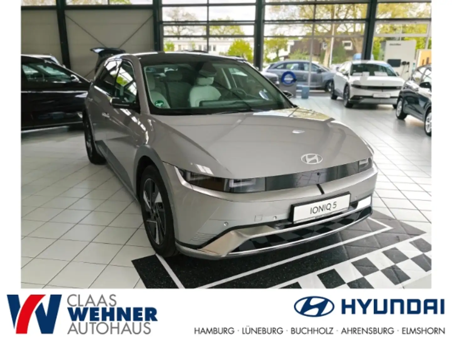 Hyundai IONIQ 5 Hyundai (MY25) 84 kWh (229 PS) 2WD UNIQ, Panorama- siva - 1