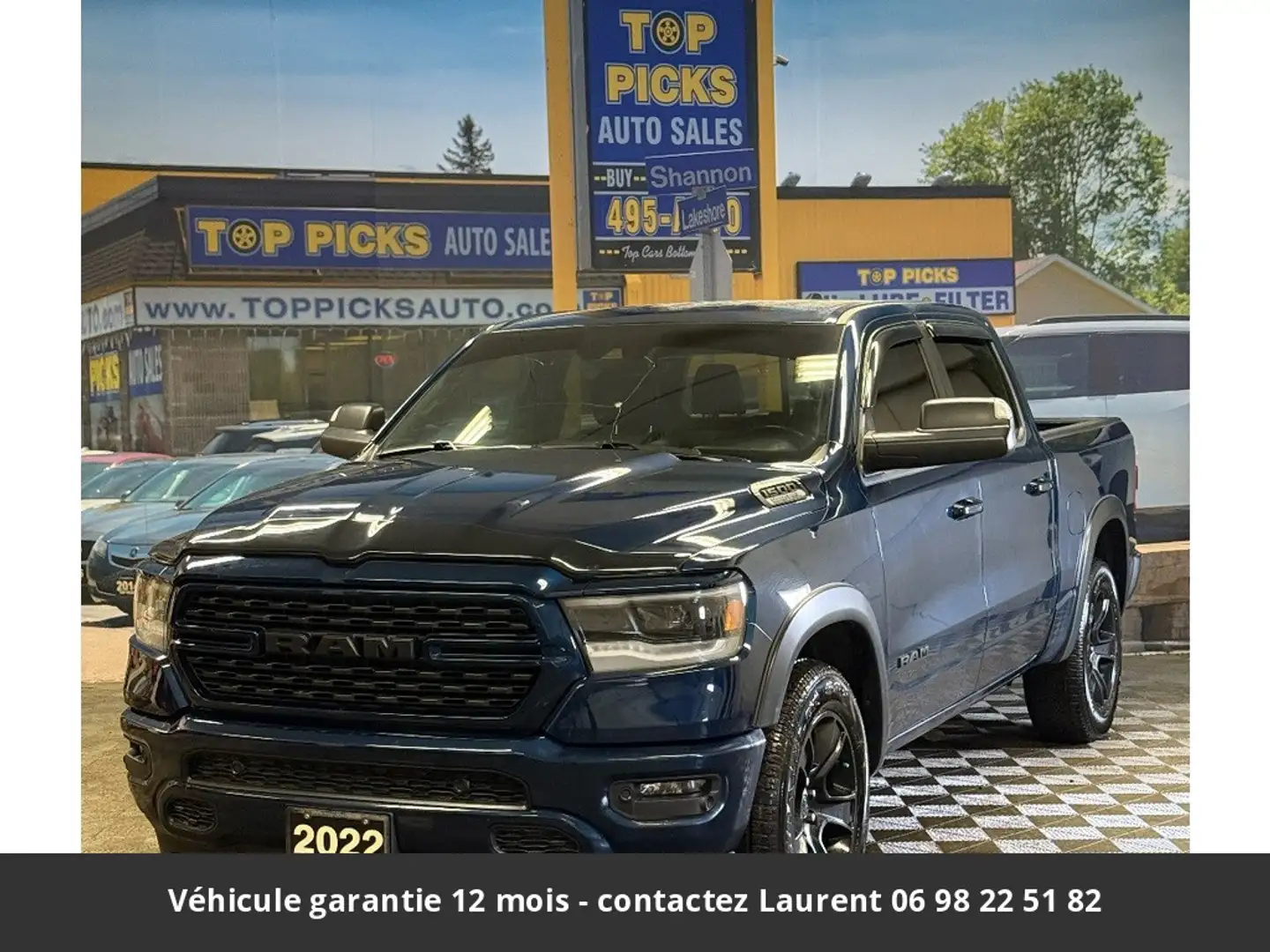 Dodge RAM Sport Night 12P 5.7L 4x4 Tout compris hors homolog Noir - 1