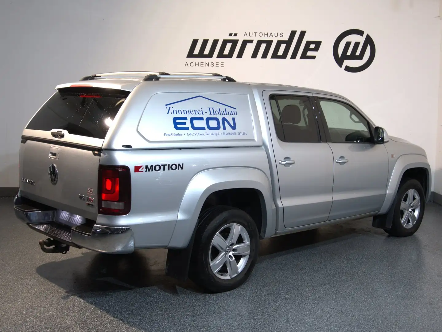 Volkswagen Amarok Aventura V6 TDI 4x4 permanent Silber - 2