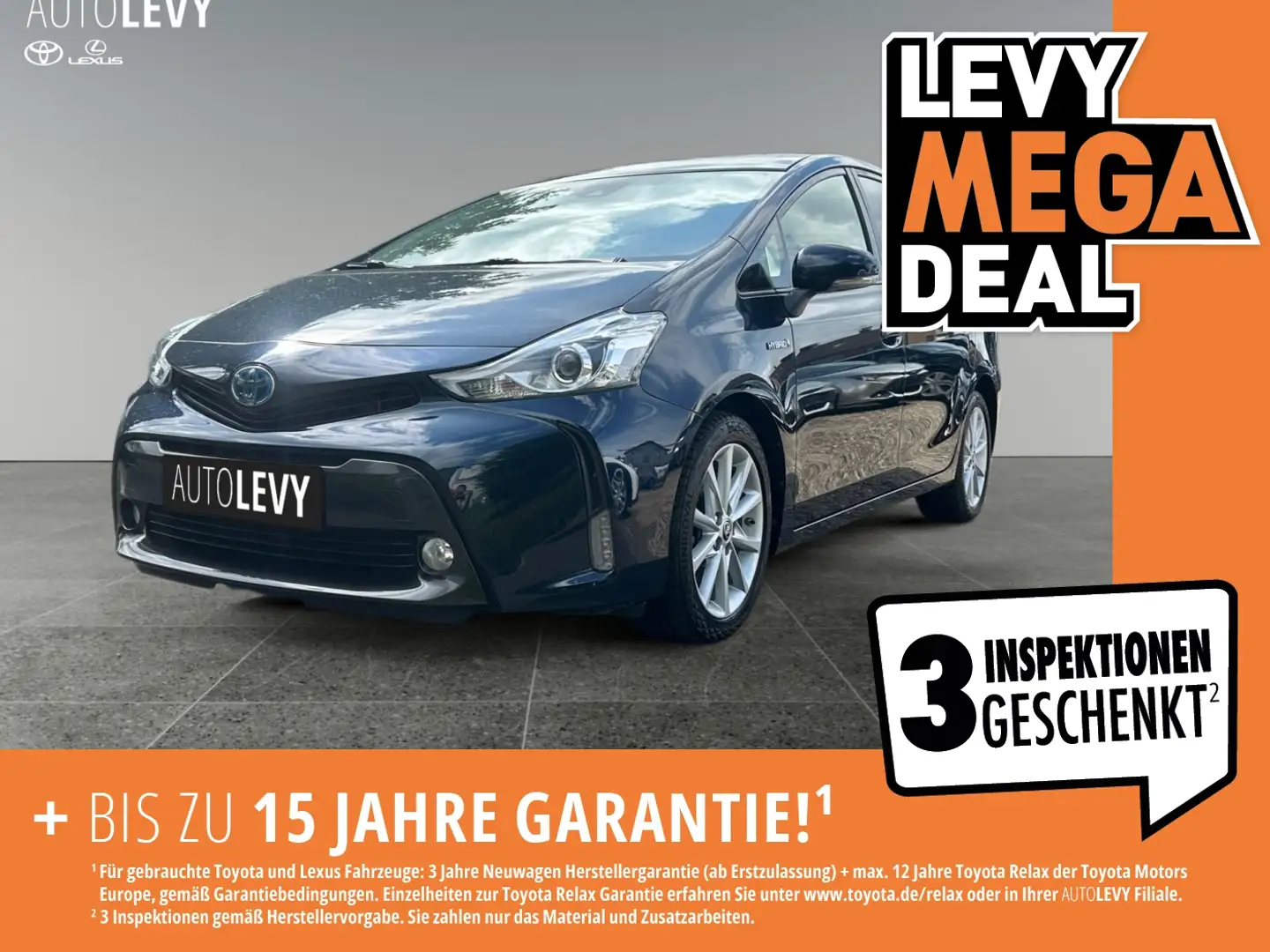 Toyota Prius+ Grand  1.8 dynamic Plus +PANORAMADACH+ Blau - 1
