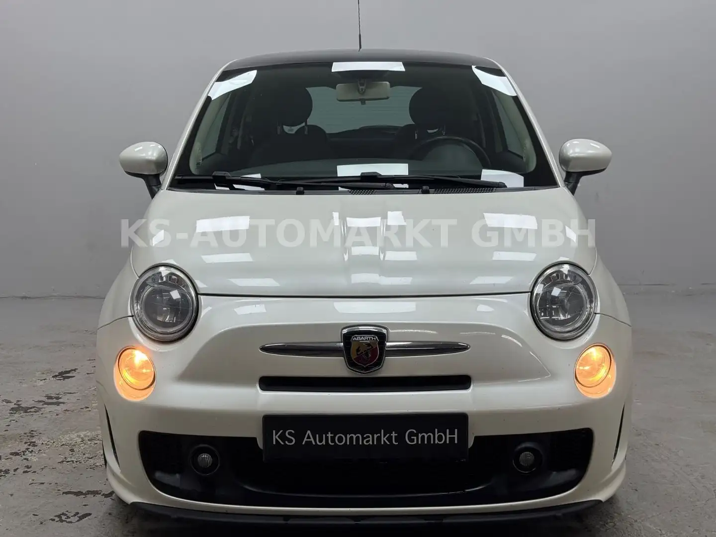 Fiat 500 Abarth Optik*Panorama*Leder*Klima* Blanco - 2