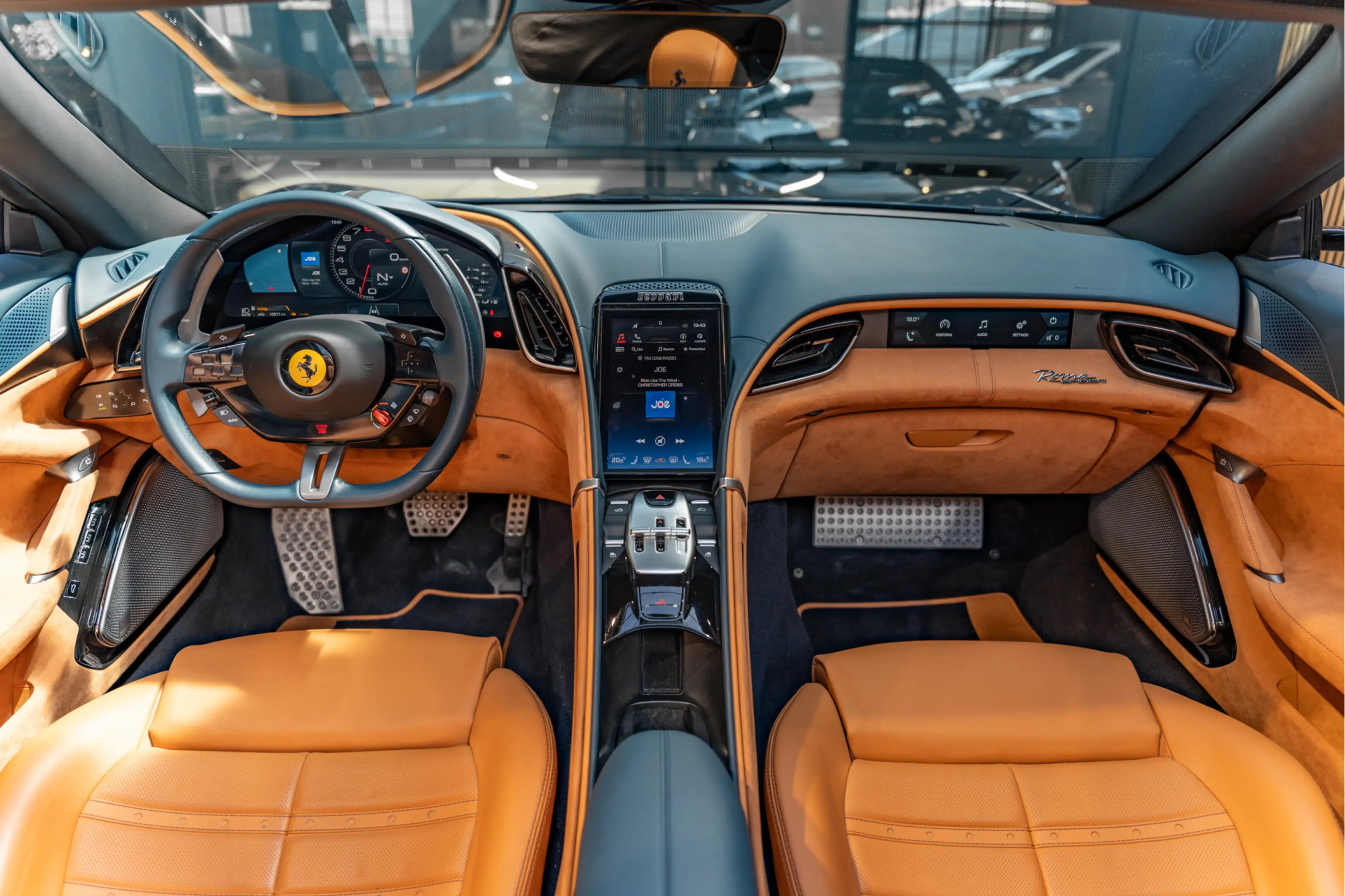 Ferrari Roma Spider Full Carbon Blu Sera JBL Alcantara 3.9 V8 S — photo 34