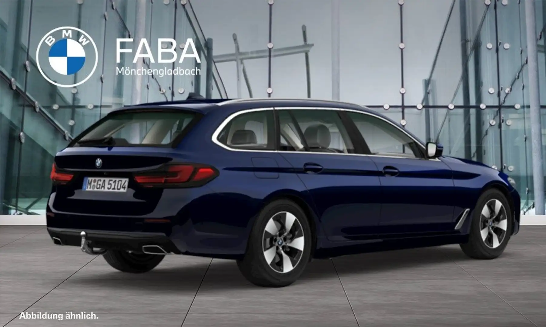 BMW 520 d Touring DAB LED WLAN Pano.Dach RFK Shz Blau - 2