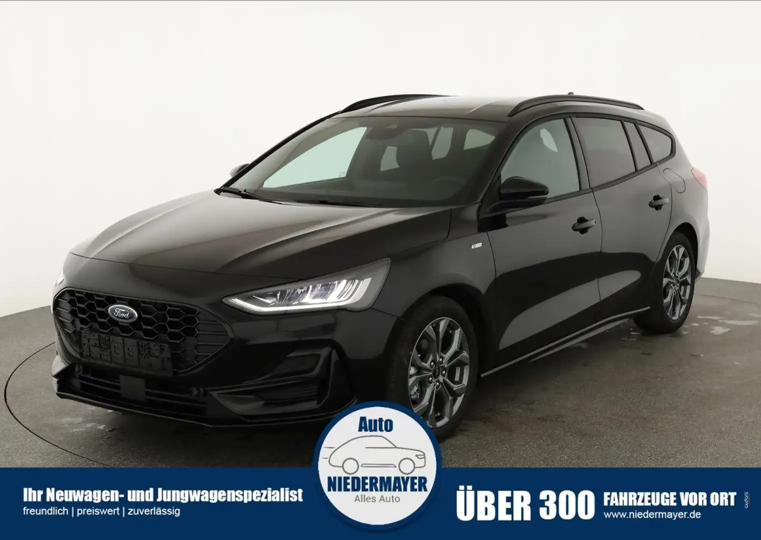 Ford Focus Turnier 1.0 EcoBoost ST-Line X, AHK, Navi, LED, Wi Černá - 1