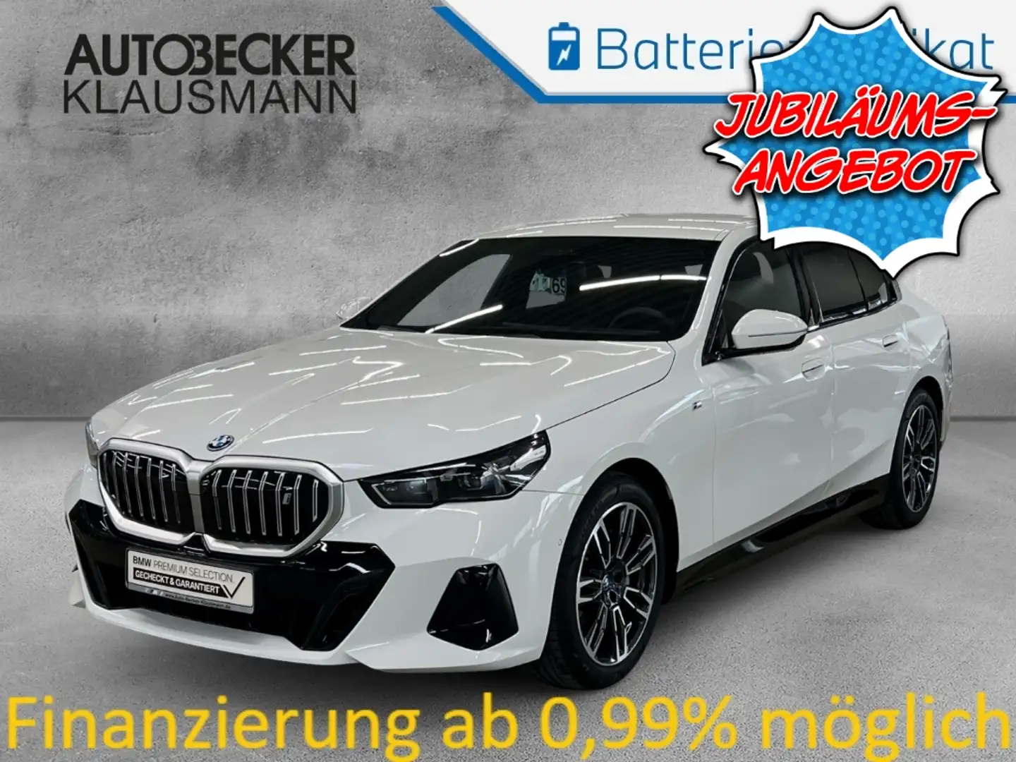 BMW i5 eDRIVE40 LIMO M SPORT 19''LC PROF NAVI SITZLÜFT AC Fehér - 1