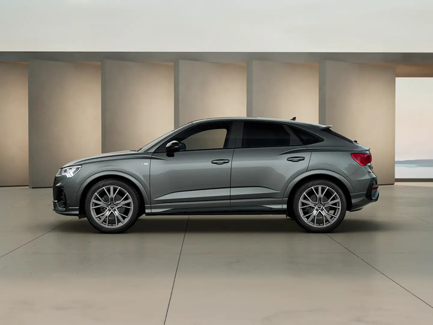 Audi Q3 Sportback 35 TDI Black limited S tronic Gris - 2