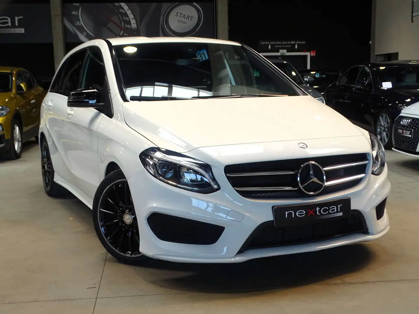 Mercedes-Benz B 180 d 7GTronic AMG *FULL LED-NAVI-CAMERA-CRUISE* Blanc - 2
