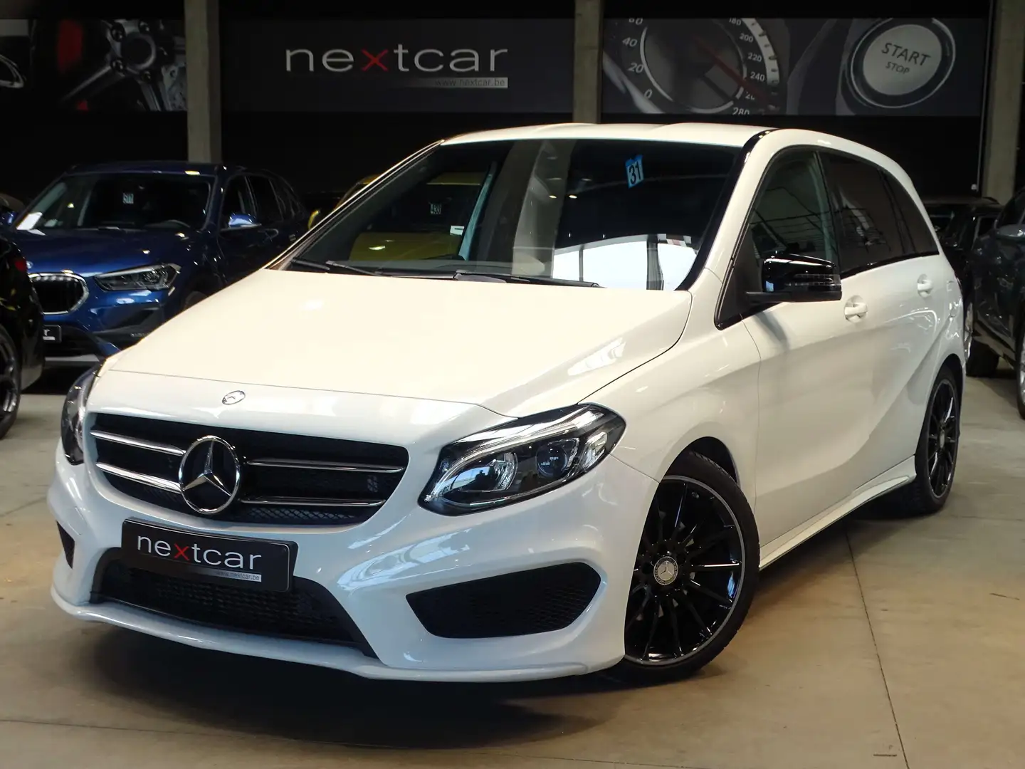 Mercedes-Benz B 180 d 7GTronic AMG *FULL LED-NAVI-CAMERA-CRUISE* Blanc - 1