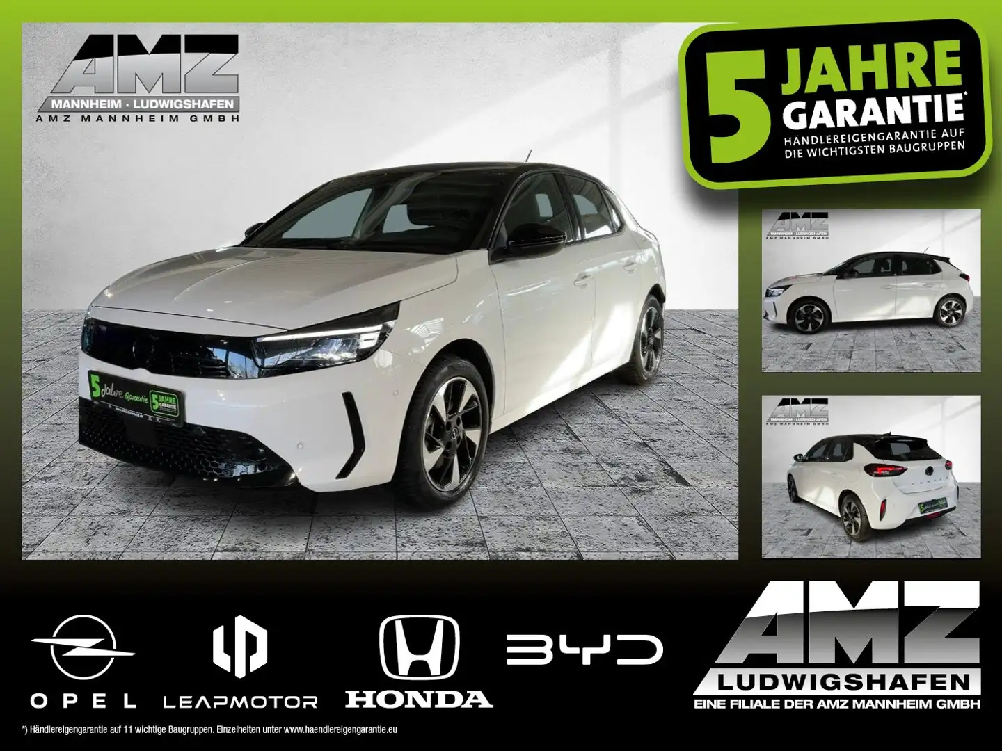 Opel Corsa-e GS +LED+Sitzheizung+Kamera+Klimaauto.+ Weiß - 1