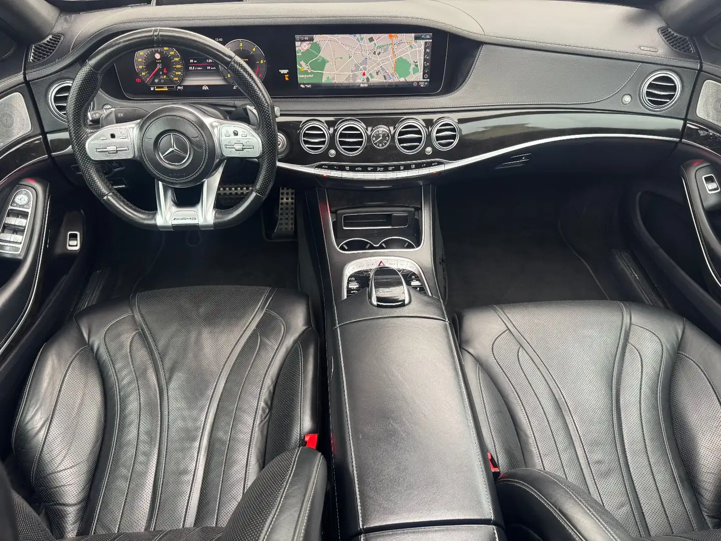 Mercedes-Benz S 400 4Matic*LANG*AMG PAKET*BURMESTER*MASSAGE* Noir - 2