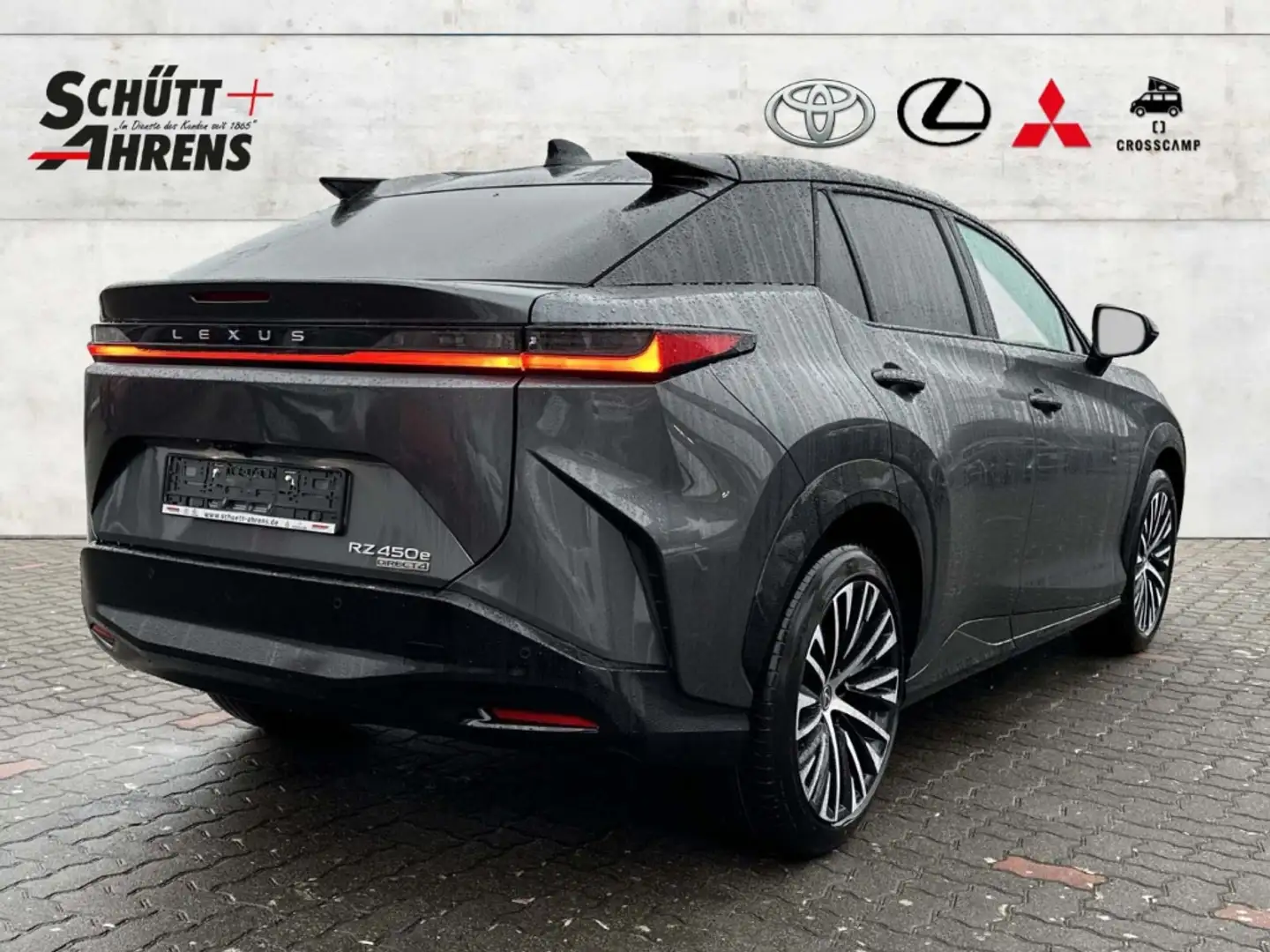 Lexus RZ 450e Launch 4WD HUD PANO MEMORY LED ASSI NAV SHZ K Grau - 2