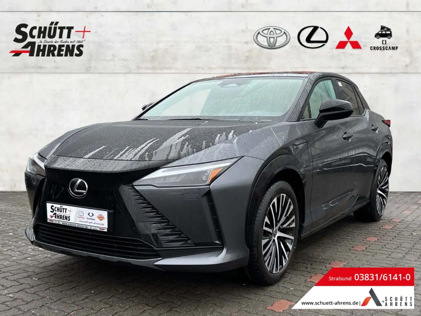 Lexus RZ 450e Launch 4WD HUD PANO MEMORY LED ASSI NAV SHZ K Grau - 1