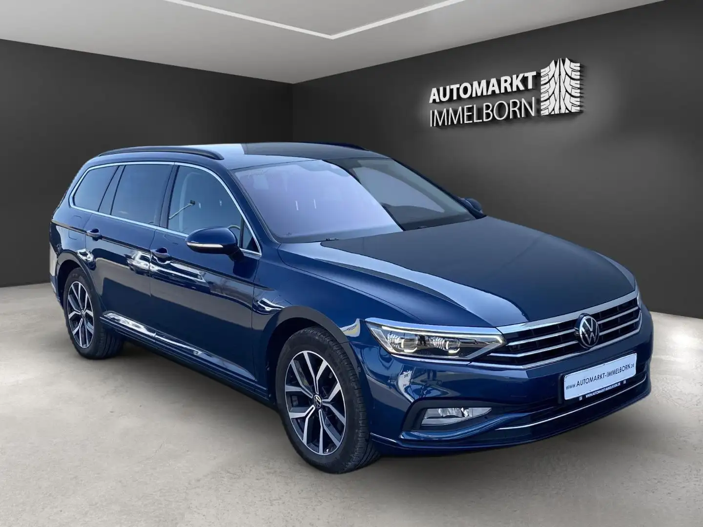 Volkswagen Passat 200ps LED*Kamera*STHZG*Navi*Virtual*ACC*1 Bleu - 1