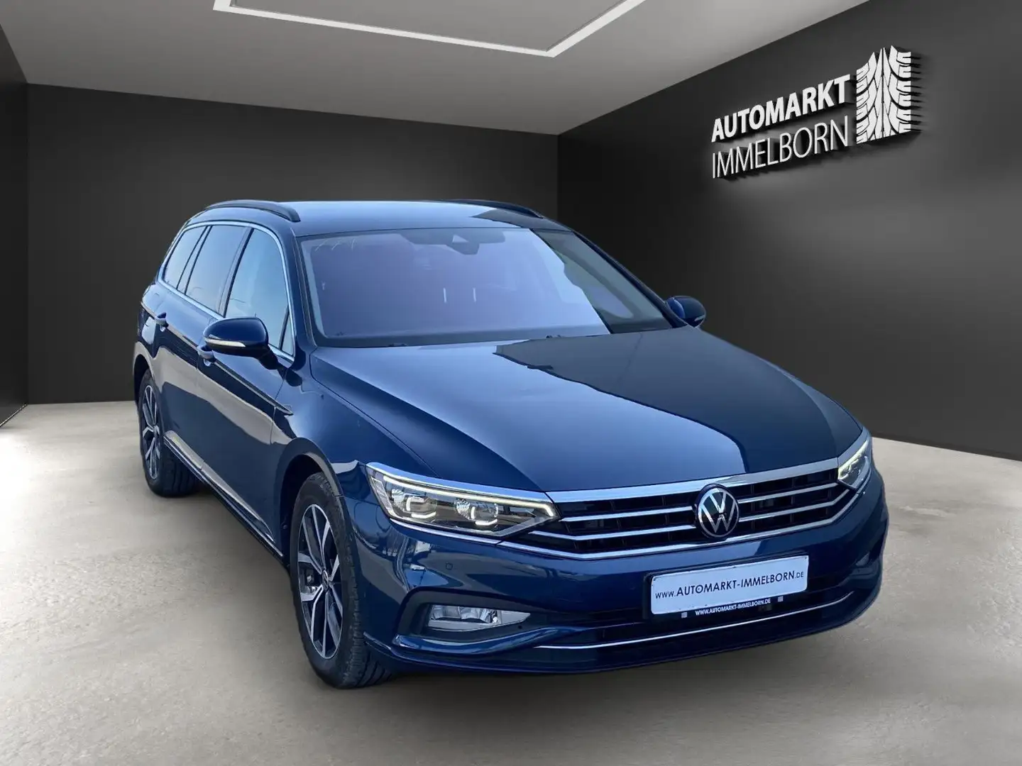 Volkswagen Passat 200ps LED*Kamera*STHZG*Navi*Virtual*ACC*1 Bleu - 2