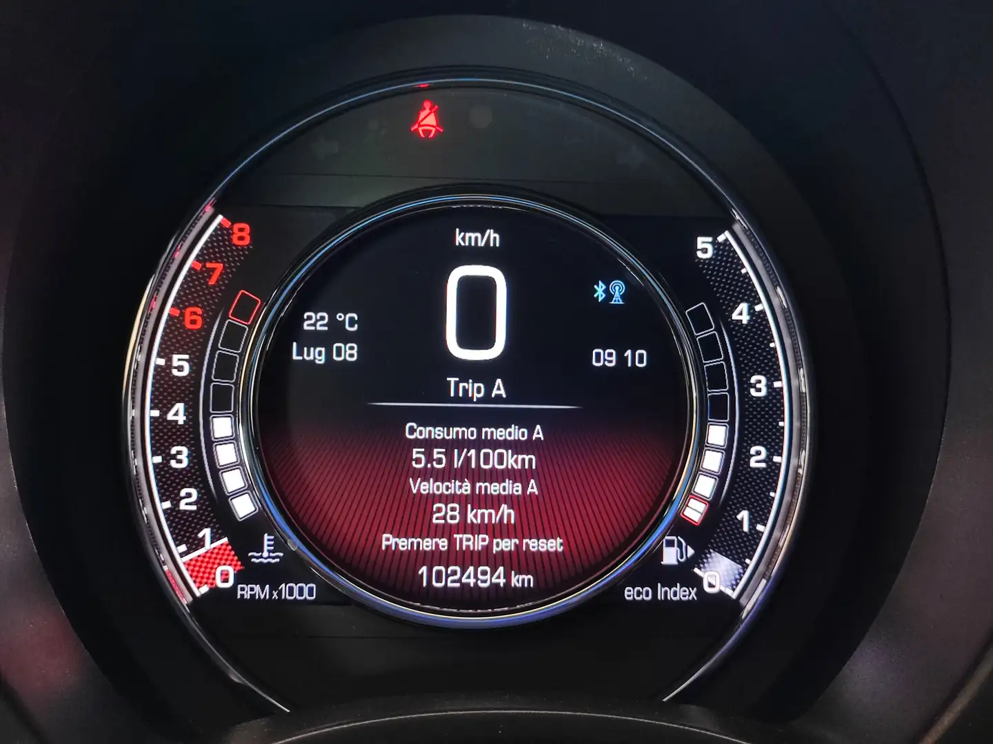 Fiat 500C 1.2 Sport  Cabrio Schwarz - 1