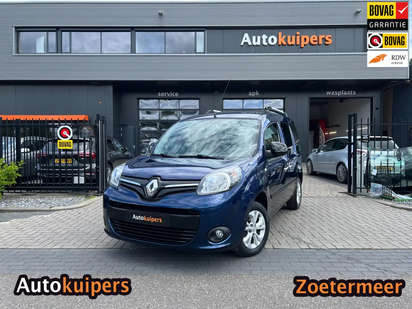 Renault Kangoo Family 1.2 TCe Limited Start&Stop | Met o.a. airco Bleu - 1