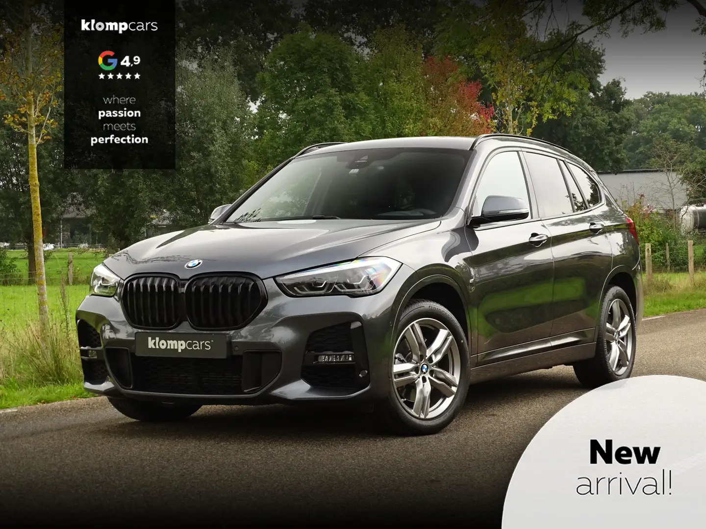 BMW X1 xDrive20i M-Sport | Trekhk | Nav | 18" | Stoelverw Grijs - 1