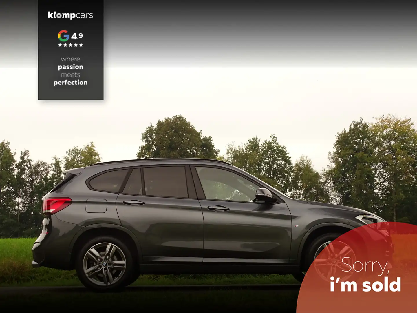 BMW X1 xDrive20i M-Sport | Trekhk | Nav | 18" | Stoelverw Grau - 2