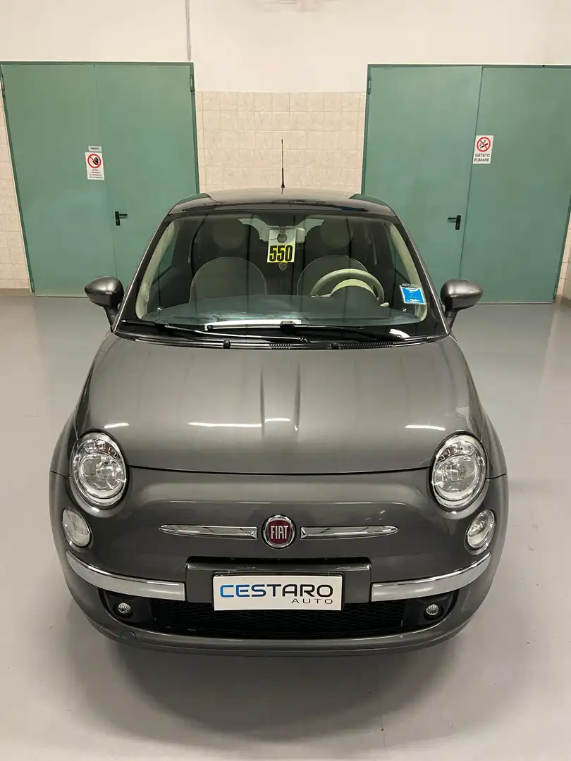 Fiat 500 500 1.2 Lounge 69cv Gris - 1