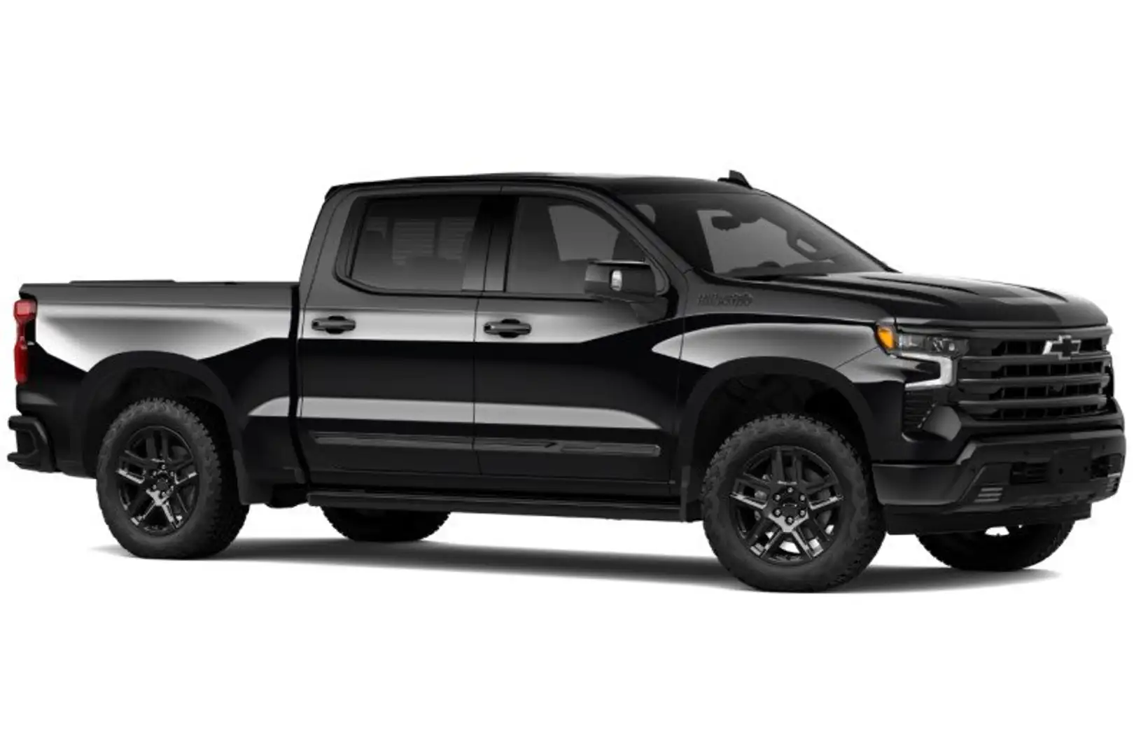 Chevrolet Silverado 1500 4WD High Country Midnight Edition HUD BT Чёрный - 2
