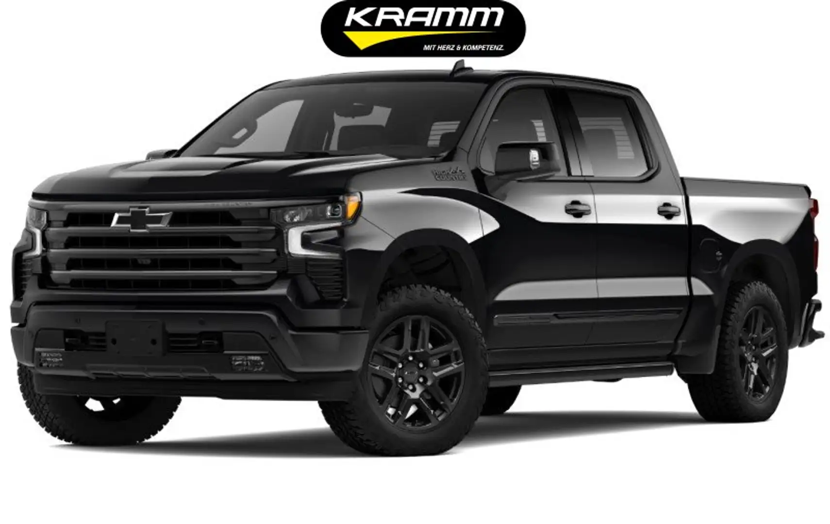 Chevrolet Silverado 1500 4WD High Country Midnight Edition HUD BT Чёрный - 1