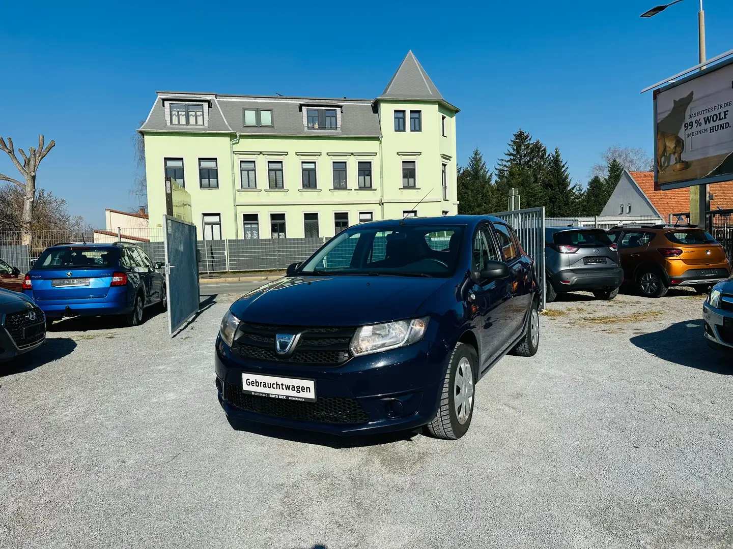 Dacia Sandero Essentiel 2.HAND 94500 KM EURO 5 TÜV NEU Azul - 2