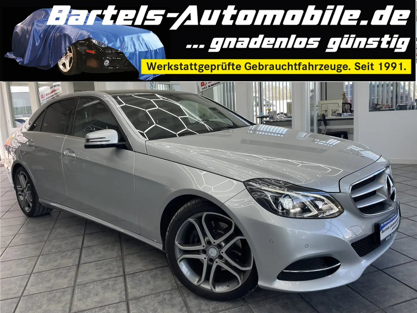 Mercedes-Benz E 200 CGI BlueEfficiency , Navi, 2Hand, Sitzheiz Grijs - 1