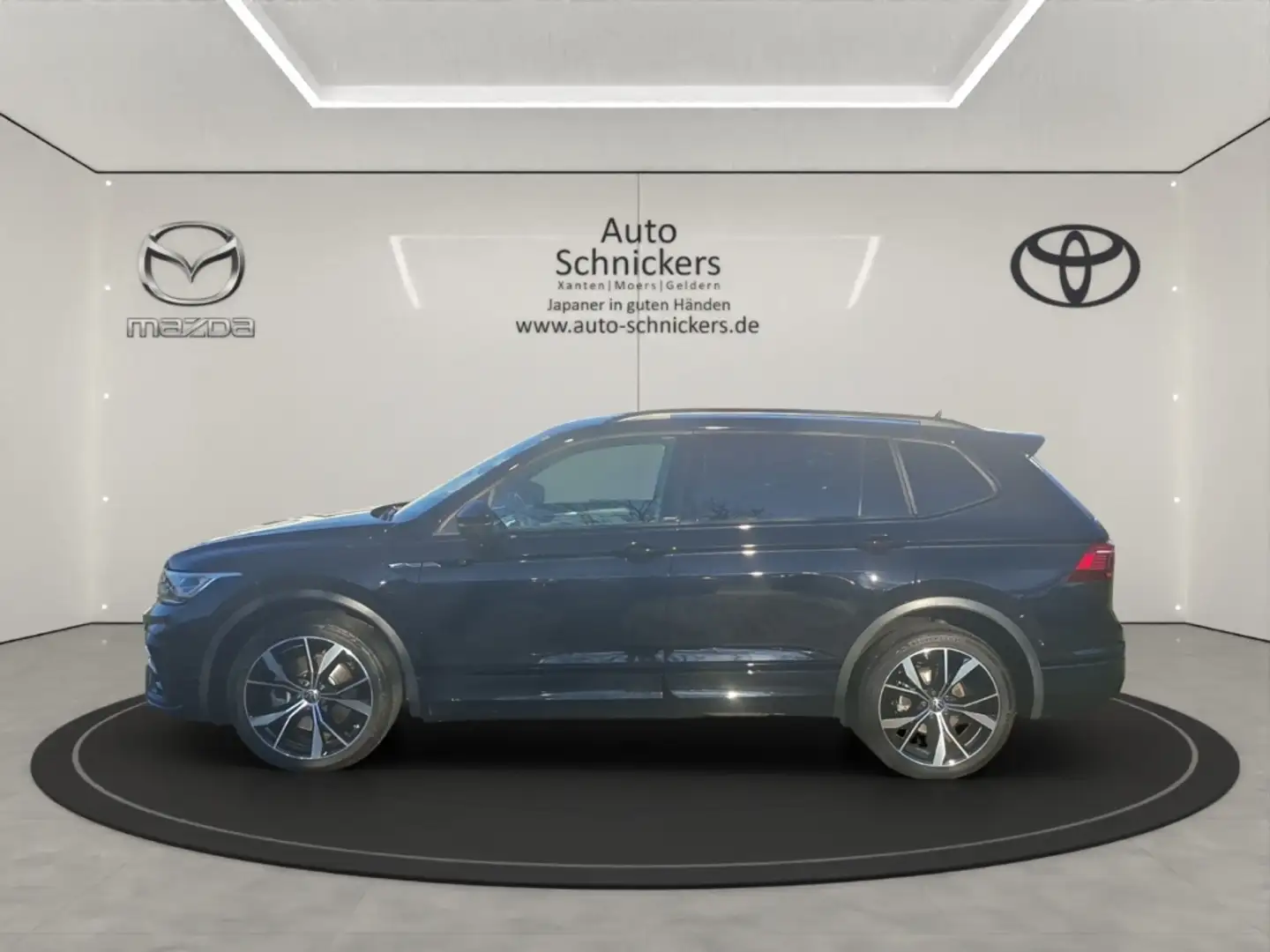 Volkswagen Tiguan Allspace R-LINE+BLACK-STYLE+AHK+STHZ+8FACH Schwarz - 2