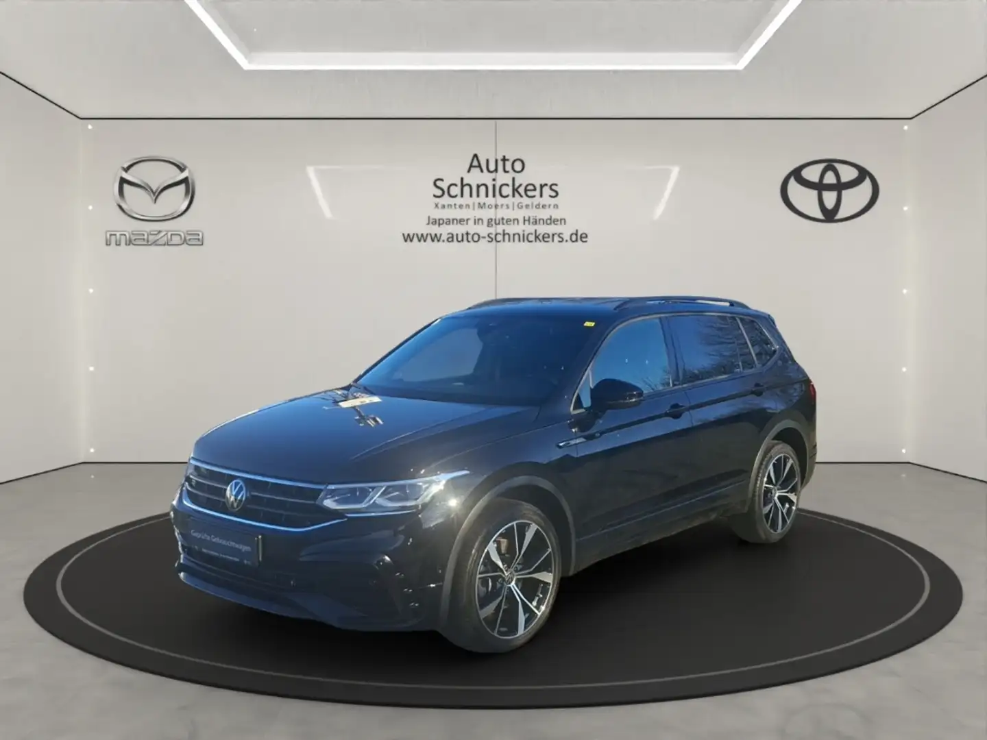 Volkswagen Tiguan Allspace R-LINE+BLACK-STYLE+AHK+STHZ+8FACH Schwarz - 1