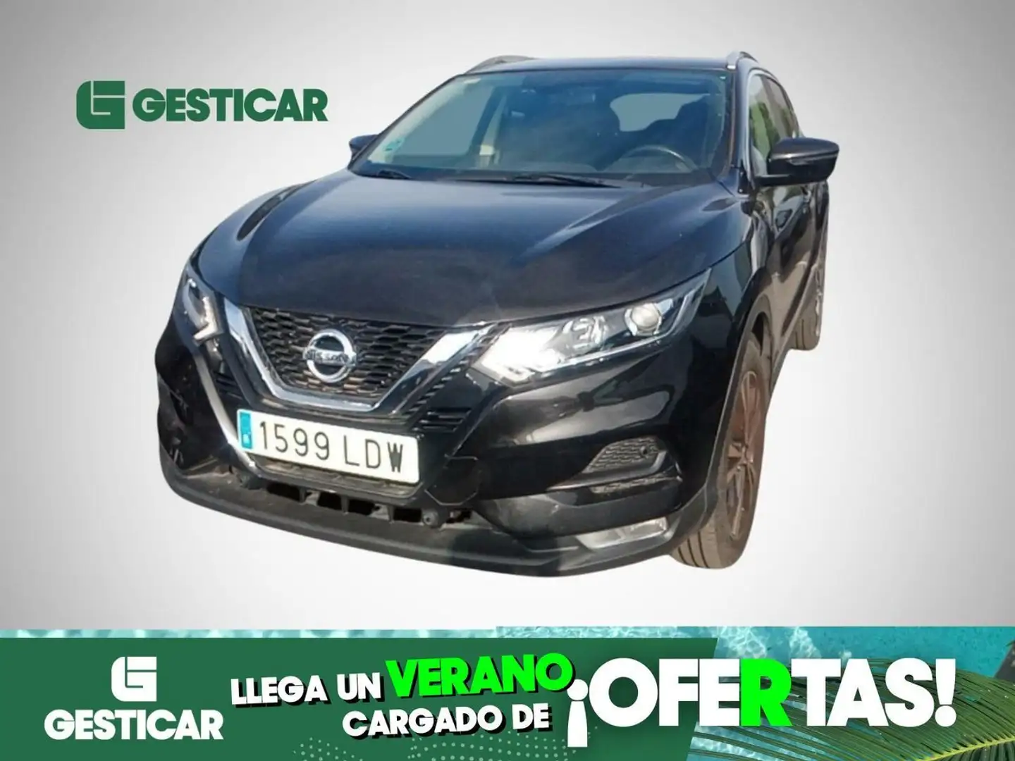 Nissan Qashqai DCI 115 CV E6D ACENTA Noir - 1