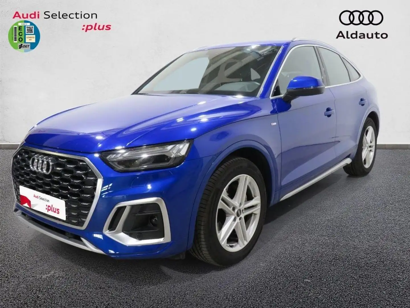 Audi Q5 Sportback 35 TDI S line S tronic Azul - 1