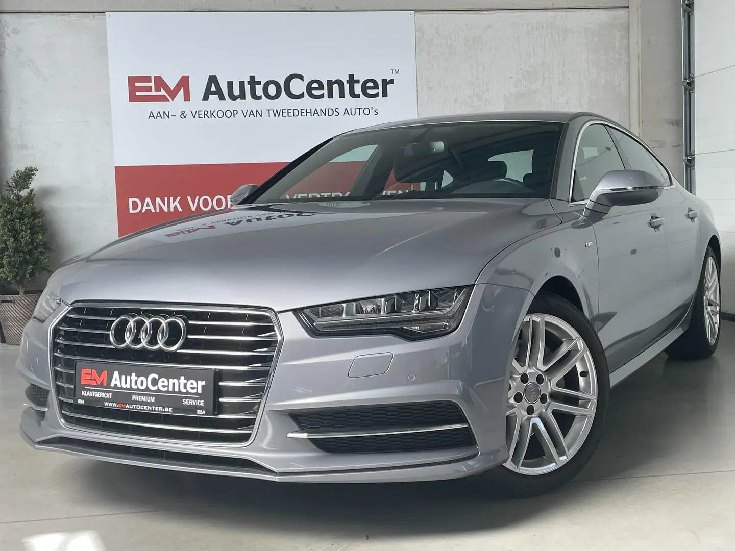 Audi A7 3.0 TDI Ultra S-Line-Matrix LED-CAM-Soft Closee Zilver - 1