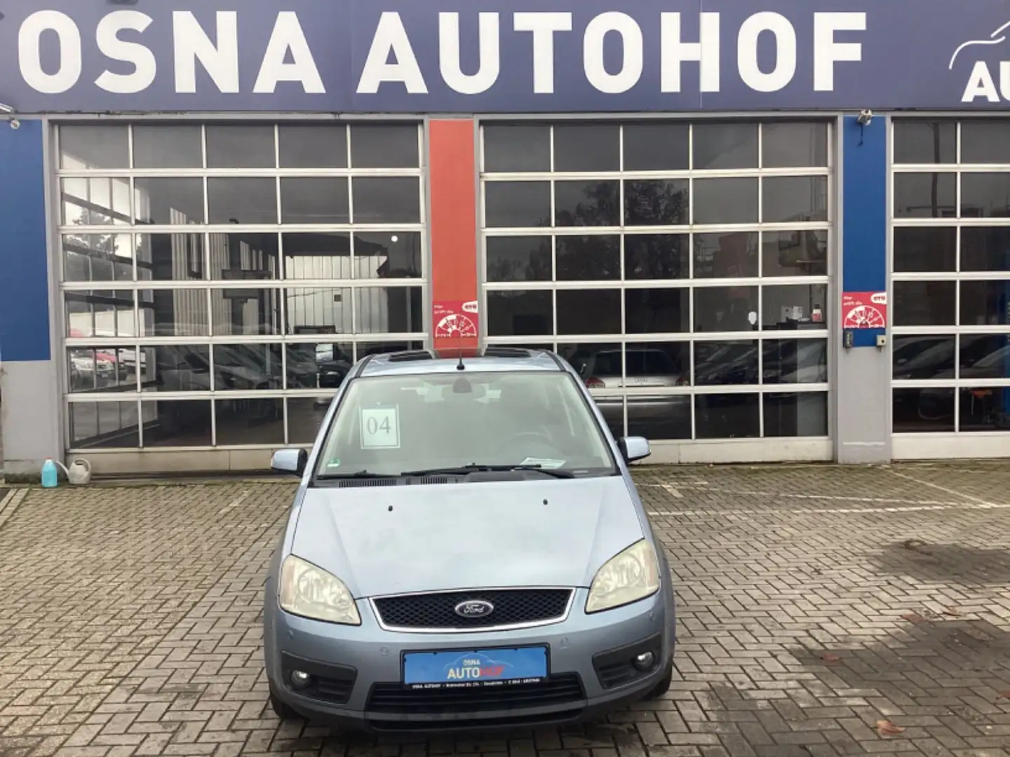 Ford Focus C-MAX Ghia TDCI*KLIMA*STZH*TEMP*AHK** Blauw - 1