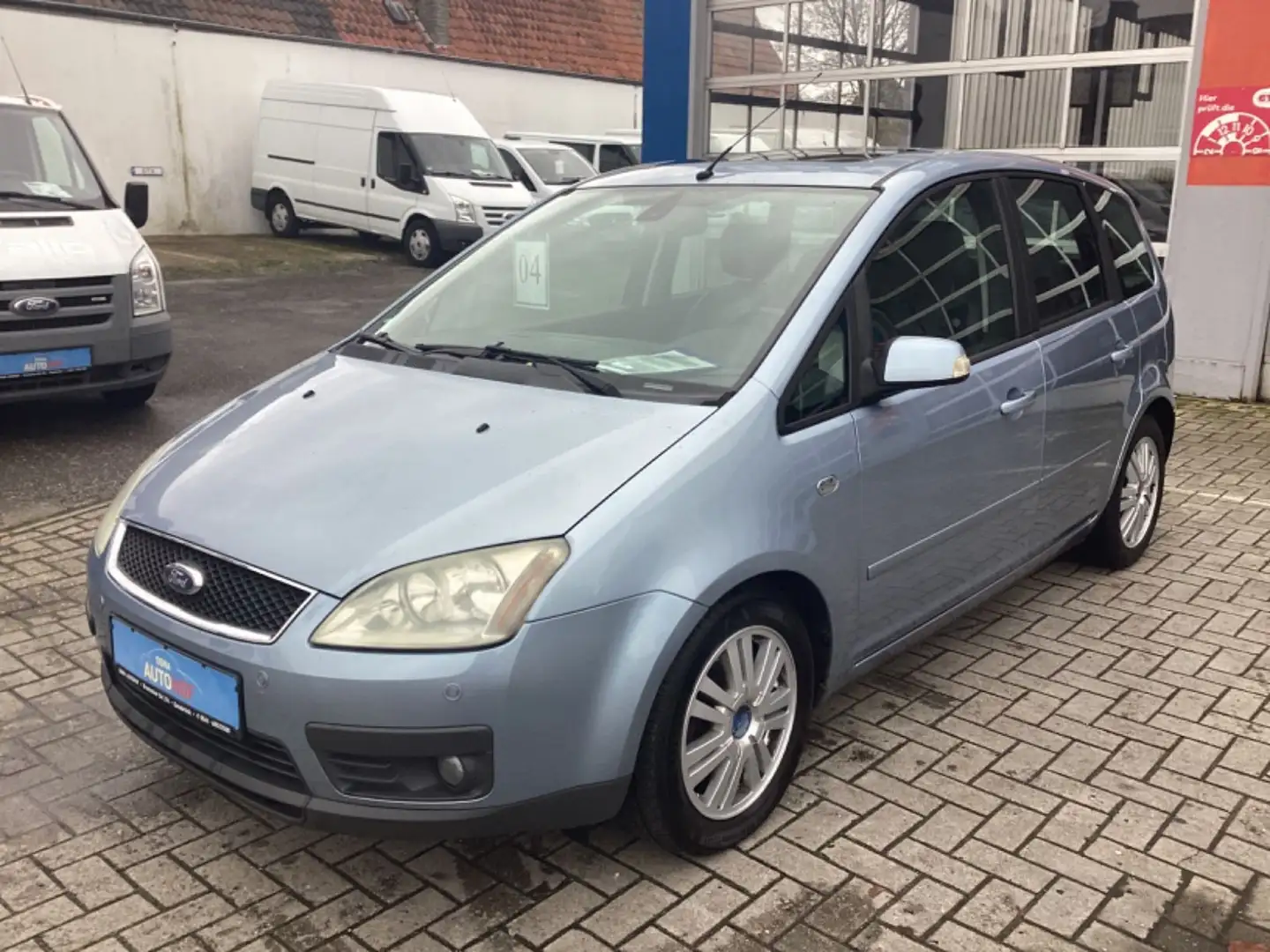 Ford Focus C-MAX Ghia TDCI*KLIMA*STZH*TEMP*AHK** Blauw - 2