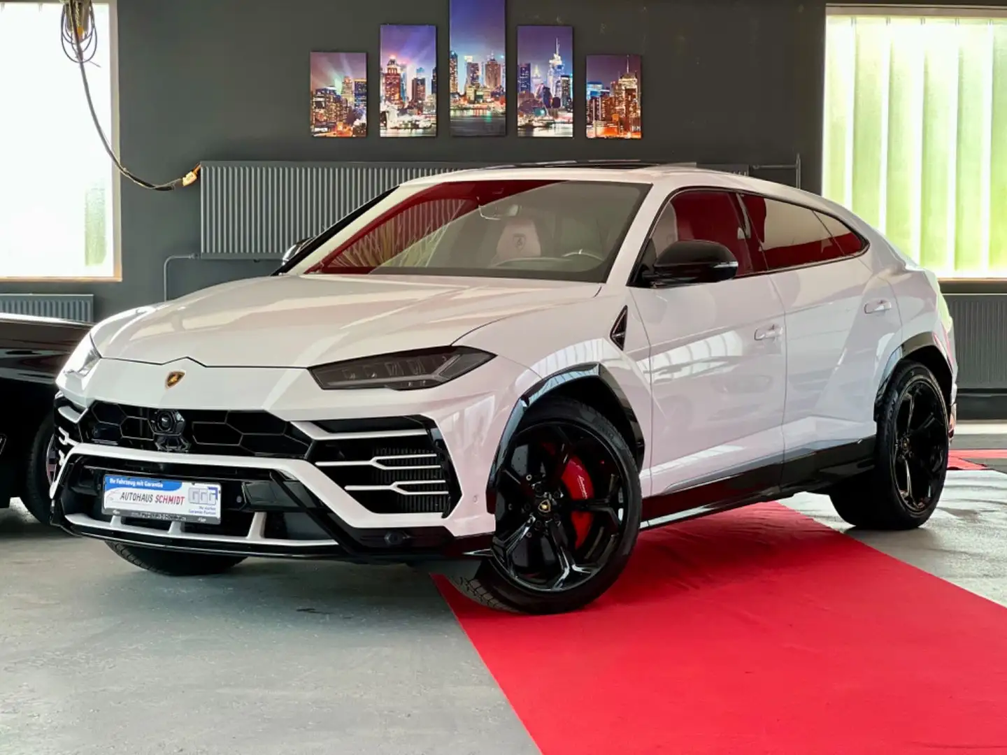 Lamborghini Urus Panorama Garantie B&O 360° ACC Hud Massage Bílá - 1