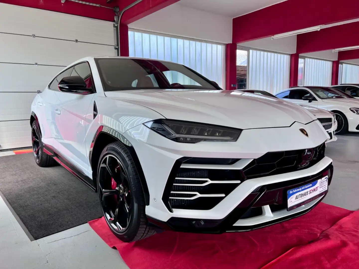 Lamborghini Urus Panorama Garantie B&O 360° ACC Hud Massage Bílá - 2