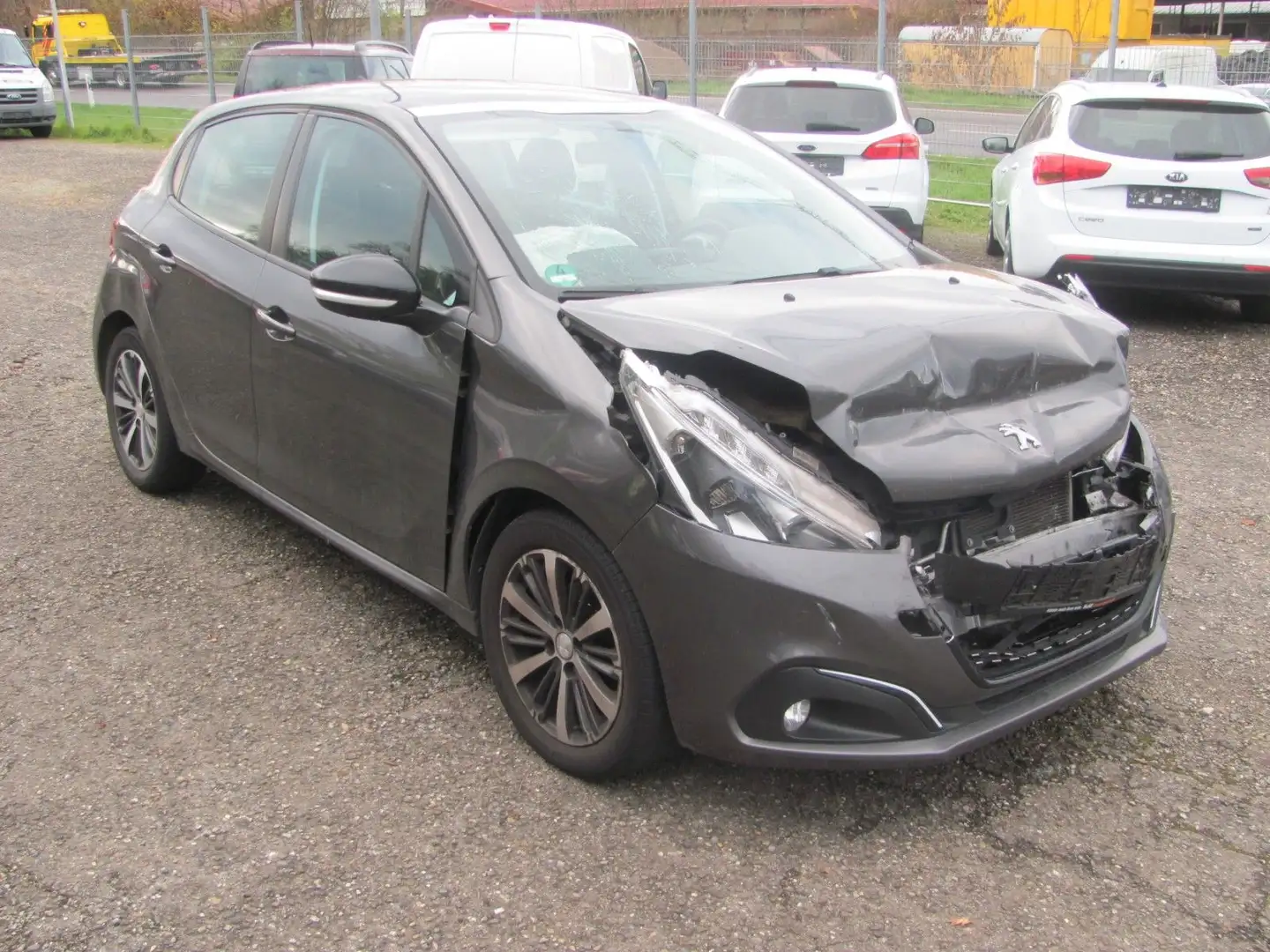 Peugeot 208 1.2 Active Unfall Alu/el.PanoramaSD/Kamera/PTS/SHZ Grau - 2