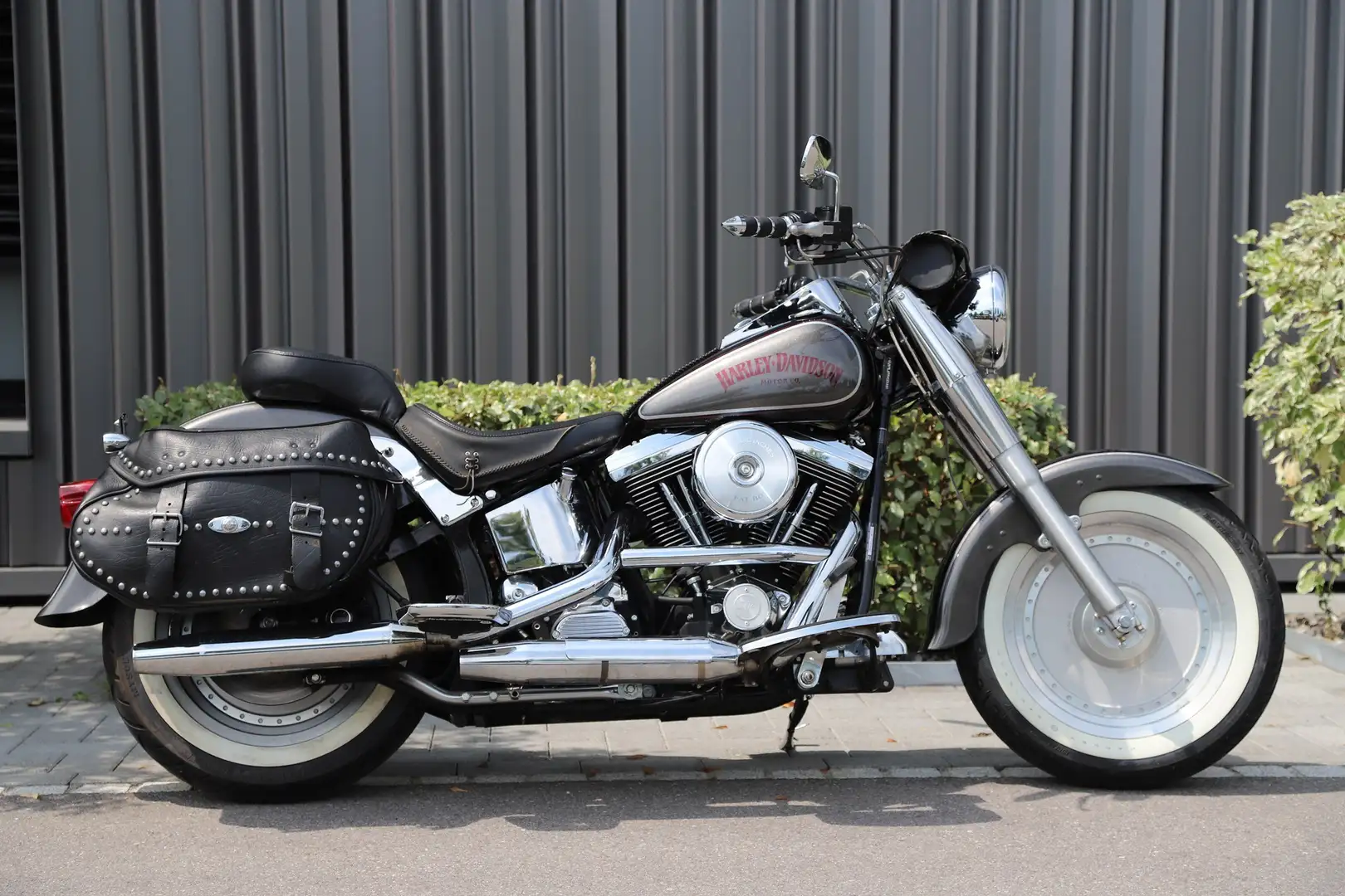 Harley-Davidson Fat Boy FLSTF Zwart - 1