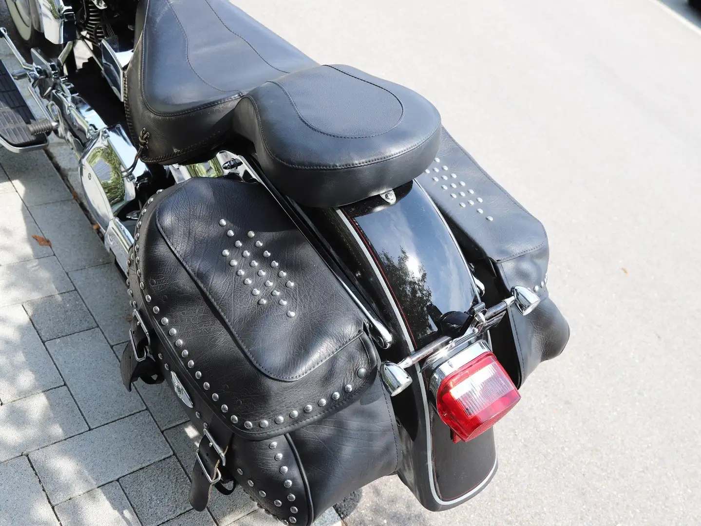 Harley-Davidson Fat Boy FLSTF Zwart - 2