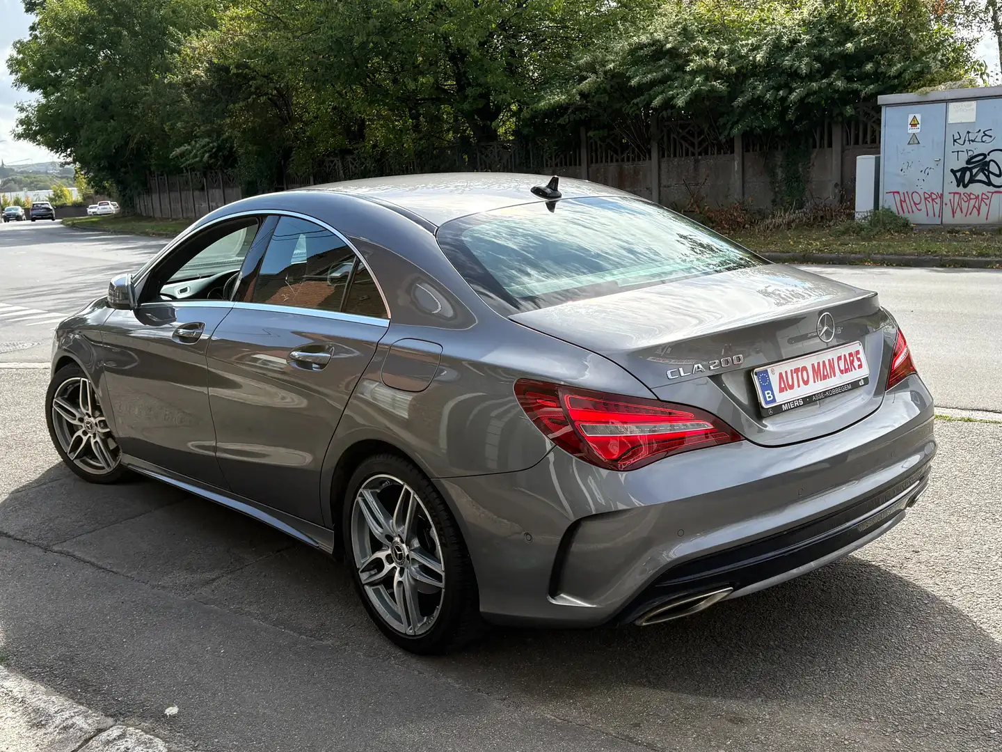 Mercedes-Benz CLA 200 CLA 200 AMG line -54.947KM- GPS LED GARANTIE Gris - 2