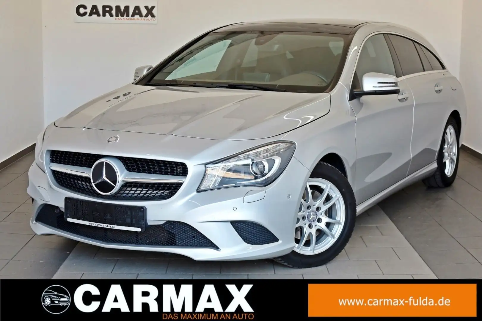 Mercedes-Benz CLA 220 Leder,Navi,Xen, KALTSTART SCHWER Srebrny - 1