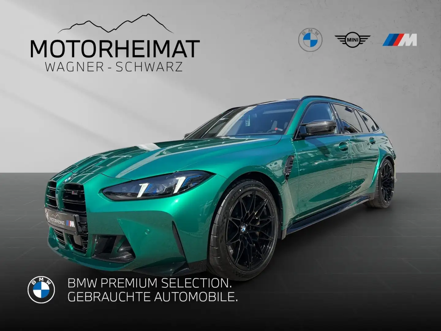 BMW M3 Competition M xDrive Touring LCI Keramik-Br. Carbo Vert - 1