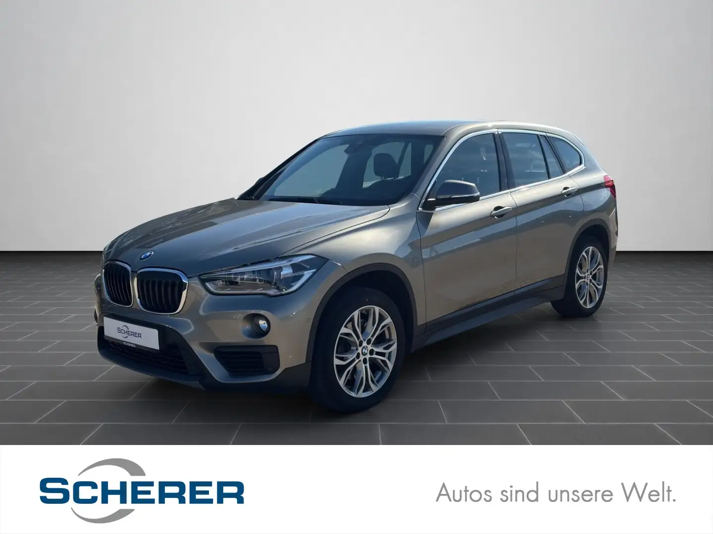 BMW X1 xDrive20d Advantage LED NAVI RFK AHK Argent - 1