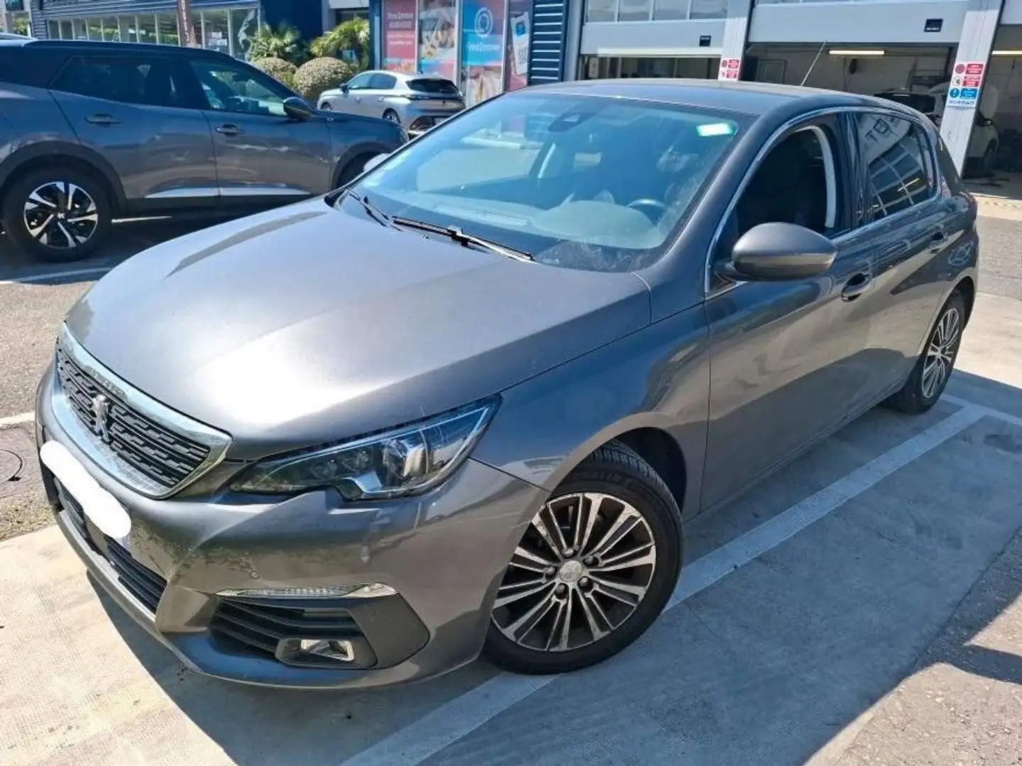 Peugeot 308 Allure Pack 1.2T LED/NAVI/PDC/R'CAM/ACC Сірий - 1