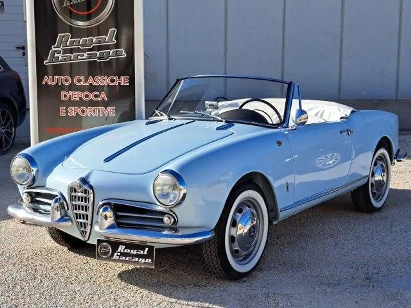 Alfa Romeo Giulietta spider 1.3- ASI- restauro totale Bleu - 1