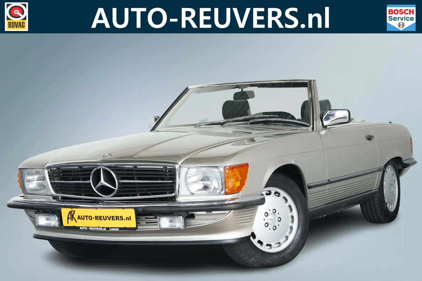 Mercedes-Benz SL 300 SL R107 / Weinig km / Leder / Hardtop Gris - 1