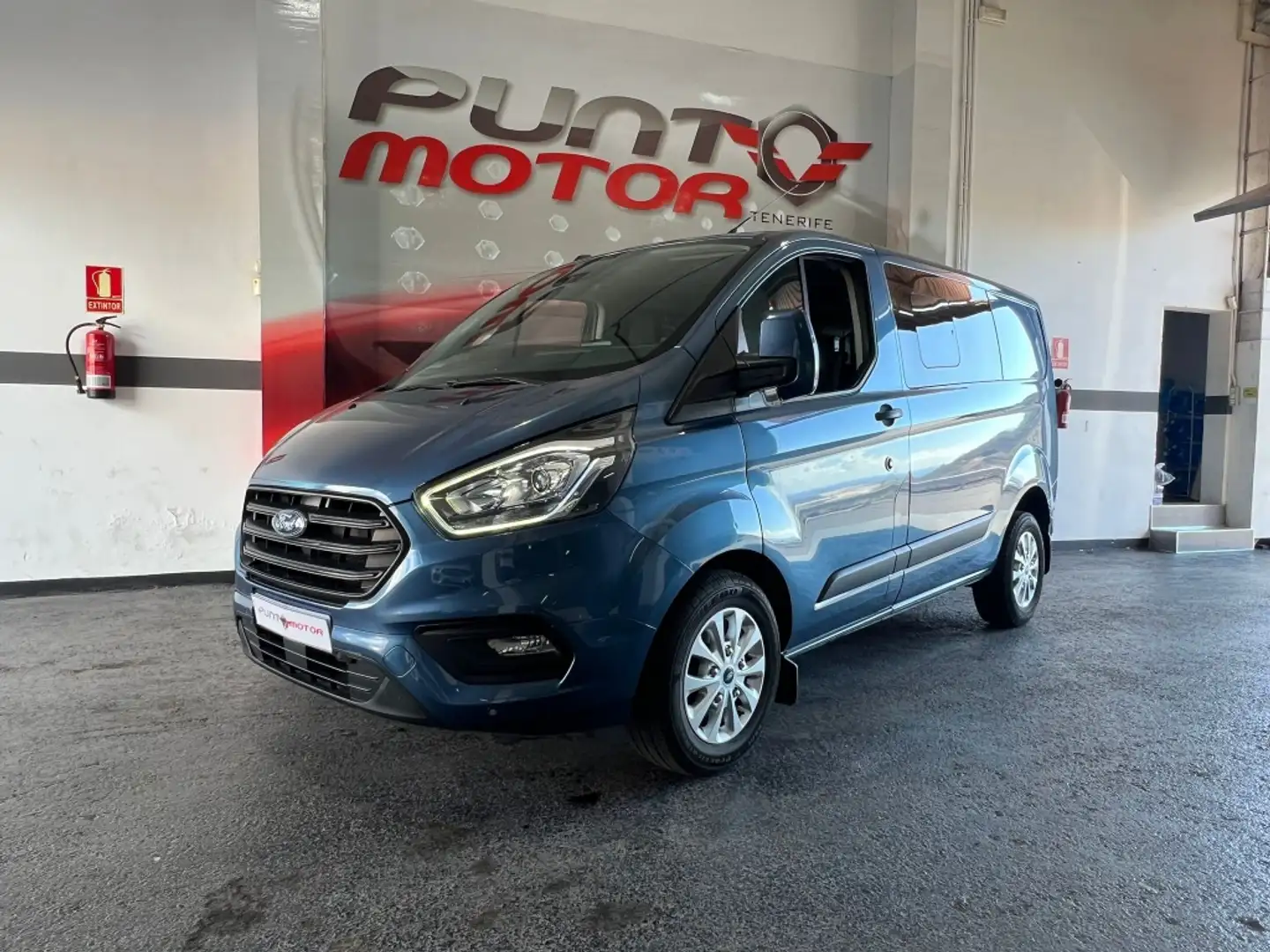 Ford Transit Custom Van 320 L2 Trend 150 Blau - 2