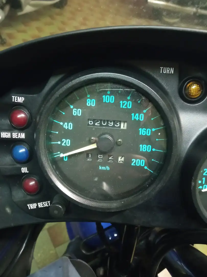 Kawasaki KLE 500 Azul - 2