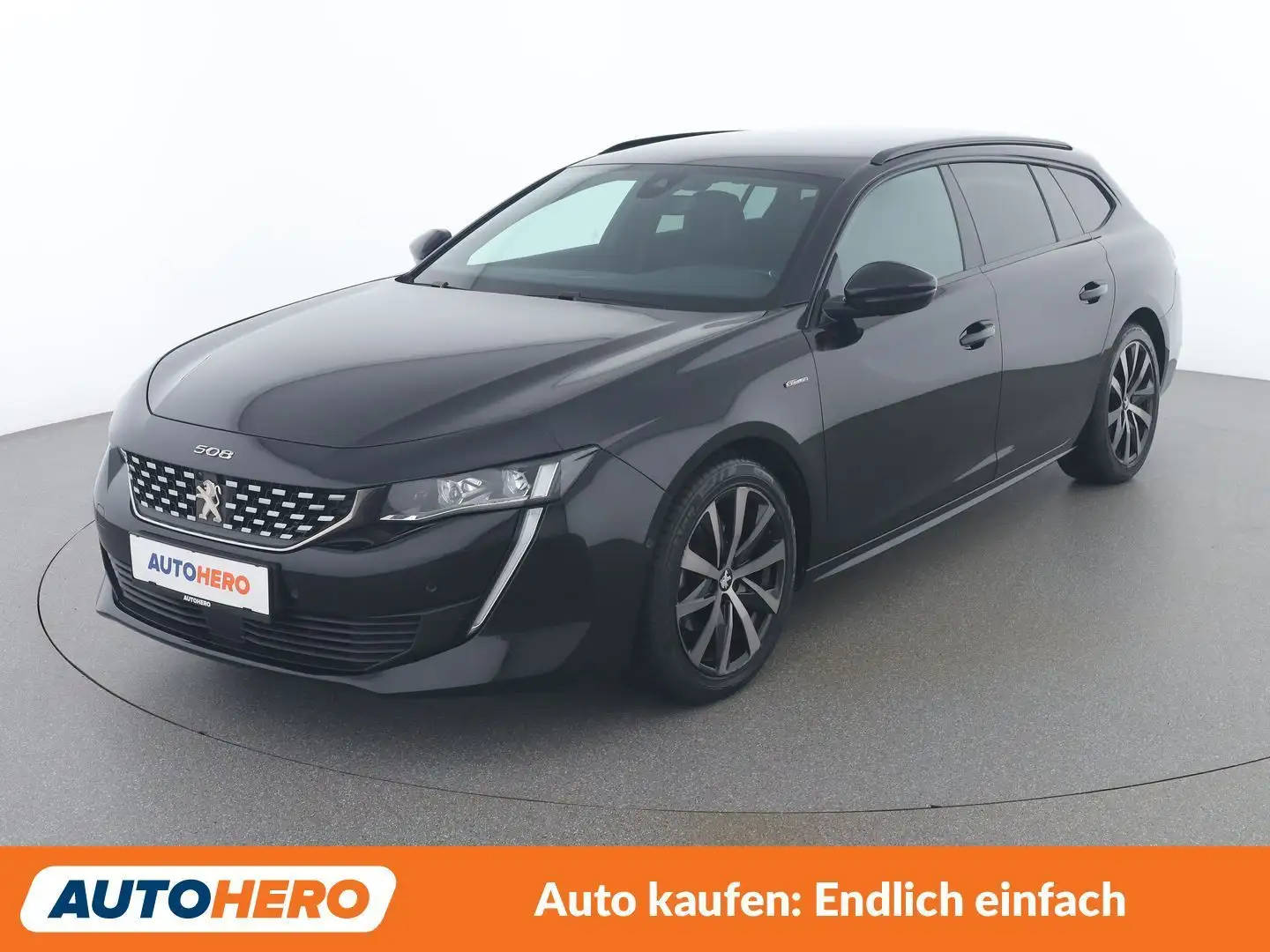 Peugeot 508 1.5 Blue-HDi GT Line Schwarz - 1
