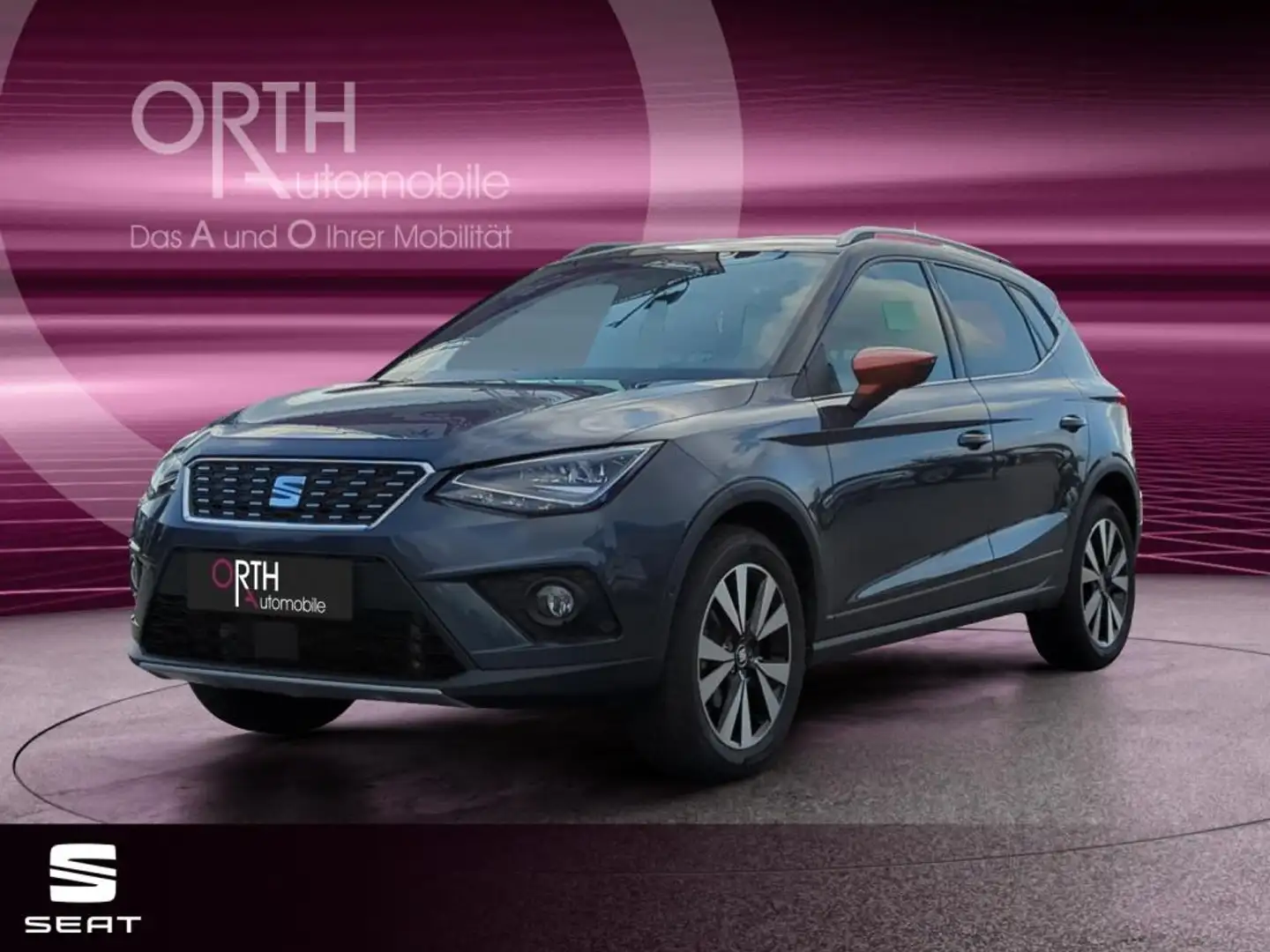 SEAT Arona 1.0 TSI beats NAVI FULL-LINK SHZ DAB LED PDC Grijs - 1